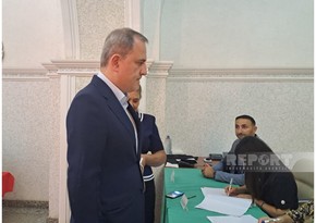 Azerbaijani FM casts his vote in snap parliamentary elections