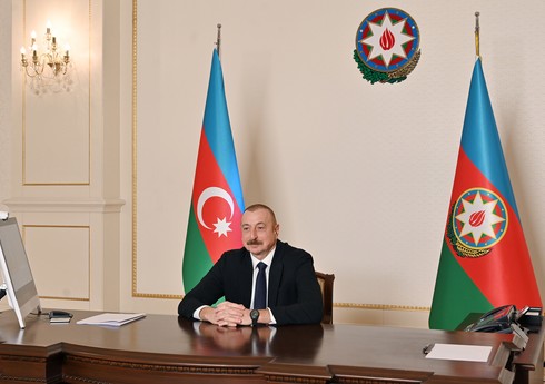 Ильхам Алиев поздравил президента Северной Македонии 