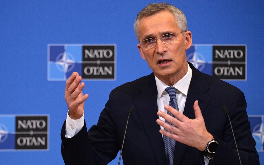 Baş katib NATO üzvlərini Ukraynaya hərbi yardımı artırmağa çağırıb