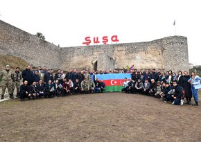 Участвовавшие в Отечественной войне сотрудники SOCAR посетили Шушу