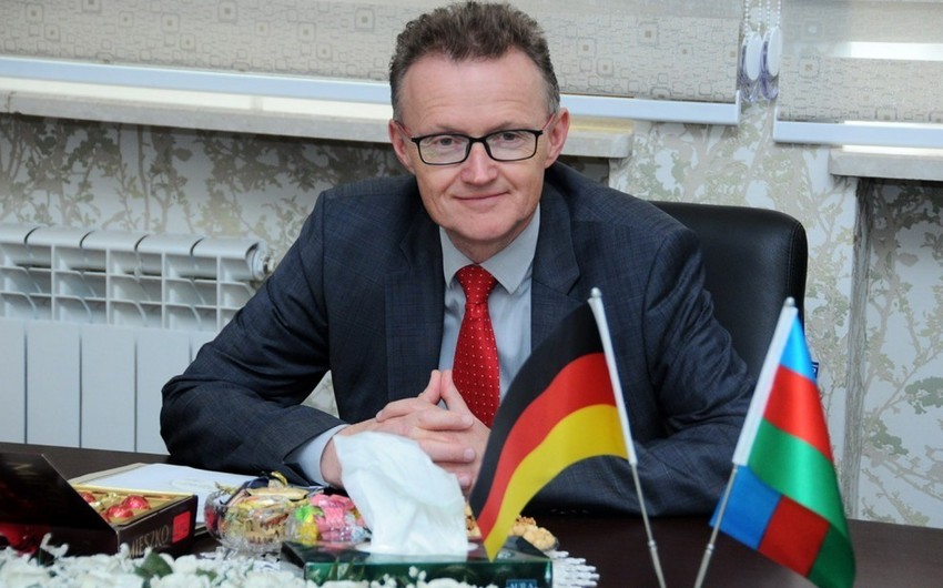 Посол: Германия поддерживает проект Южного газового коридора