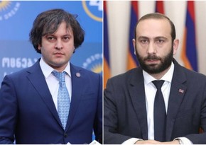 Gürcüstanın baş naziri Ararat Mirzoyanla əməkdaşlıq məsələlərini müzakirə edib