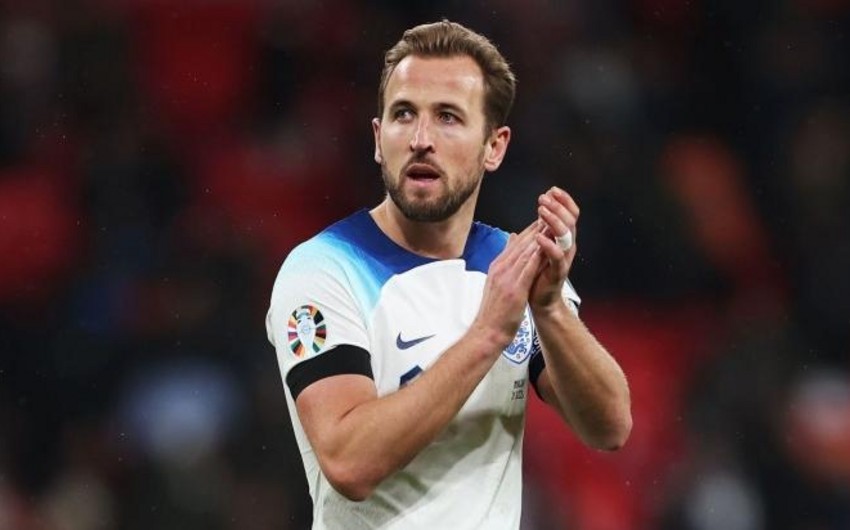 Harry Kane becomes England's most capped player in European and World Championships