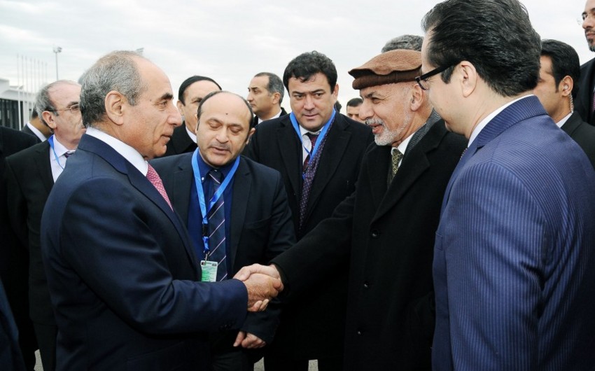 Президент Афганистана прибыл с официальным визитом в Азербайджан - ФОТО