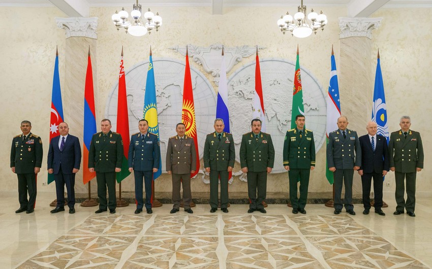 Закир Гасанов принял участие в заседании Совета министров обороны стран СНГ