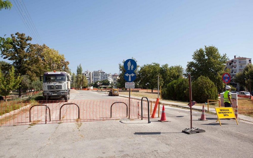 TAP Yunanıstanın Sere şəhərində mərkəzi küçənin yenidənqurulmasını maliyyələşdirir
