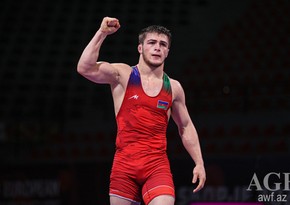 Azerbaijani wrestler crowned European champion