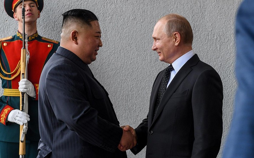 Putin, Kim Jong Un meet at Vostochny space launch facility | Report.az