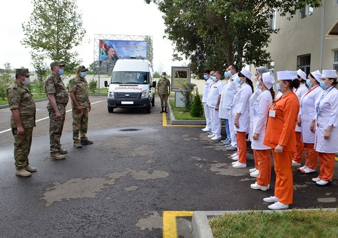 В Гяндже состоялось открытие нового отделения Военного госпиталя