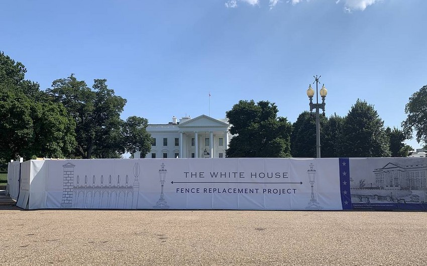 Трамп начал строить стену вокруг Белого дома