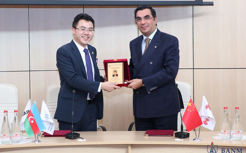 Baku Higher Oil School starts cooperation with Huawei company