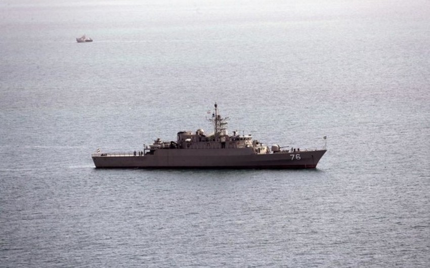 Iranian warship Alborz enters the Red Sea