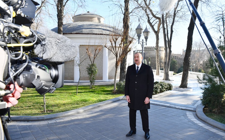 Президент Азербайджана :