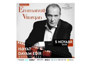 Rusiyanın Xalq artisti Heydər Əliyev Sarayında konsert verəcək 