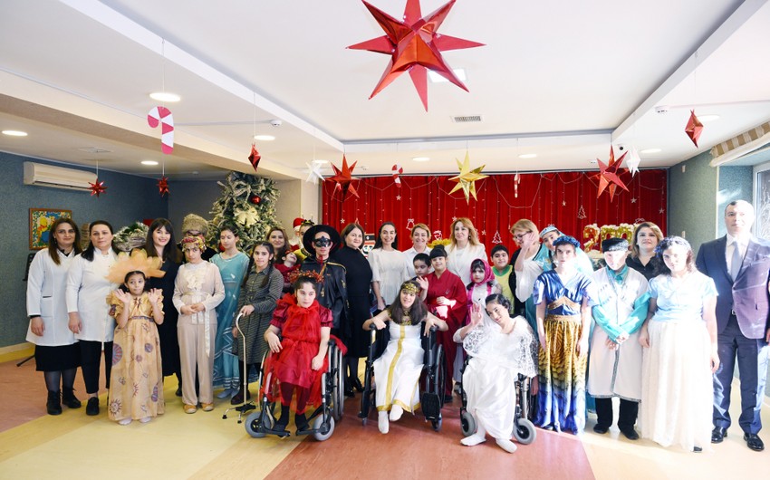 Heydar Aliyev Foundation vice-president visits social service facilities for disabled persons