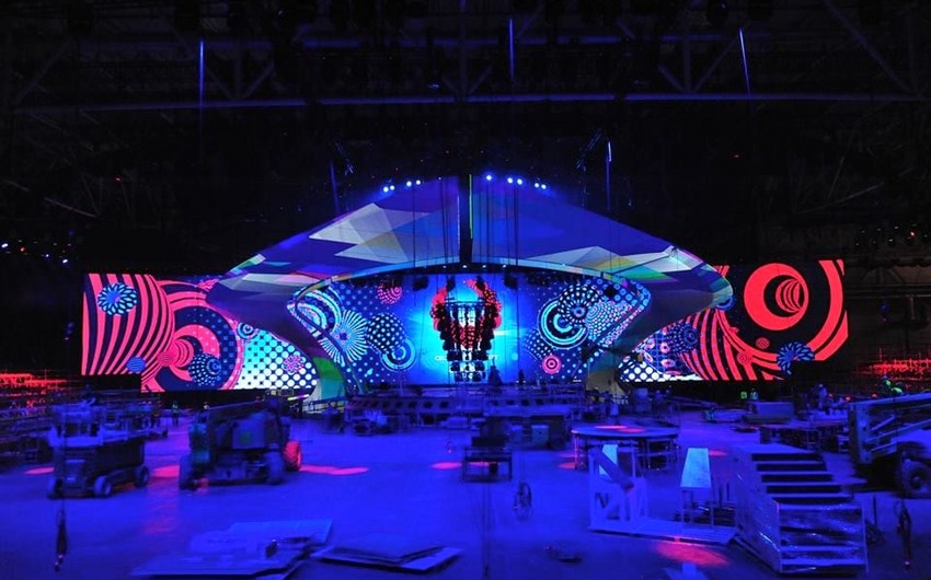 First images of stage construction for Eurovision 2017 in Kyiv presented
