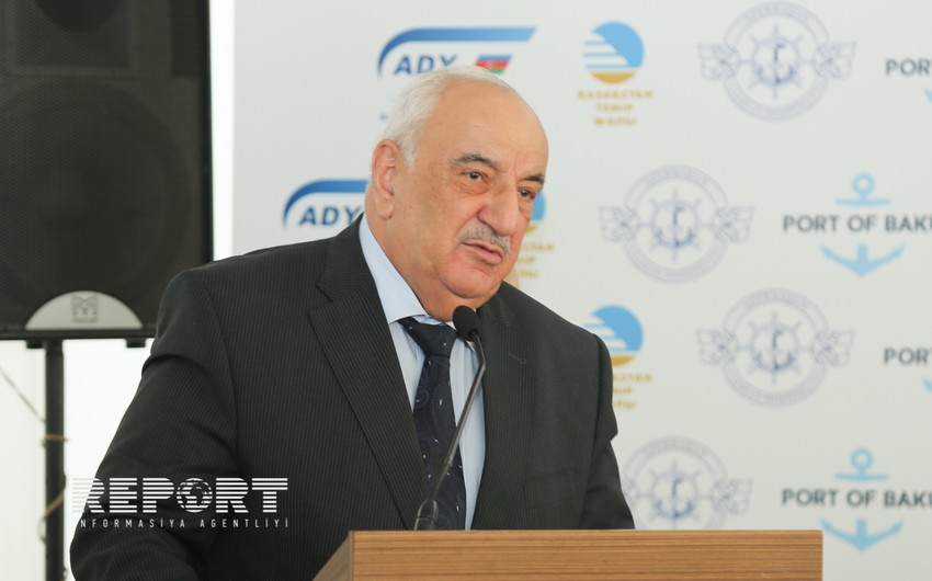 Abid Sharifov:  Arrival of the first container train in Azerbaijan is a great event for region