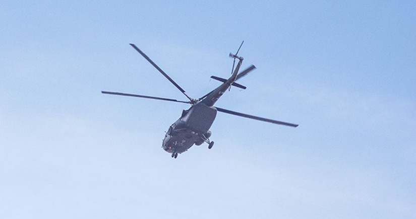 В Югре вертолет Ми-8 совершил жесткую посадку