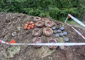 Mines being neutralized in Karabakh region of Azerbaijan
