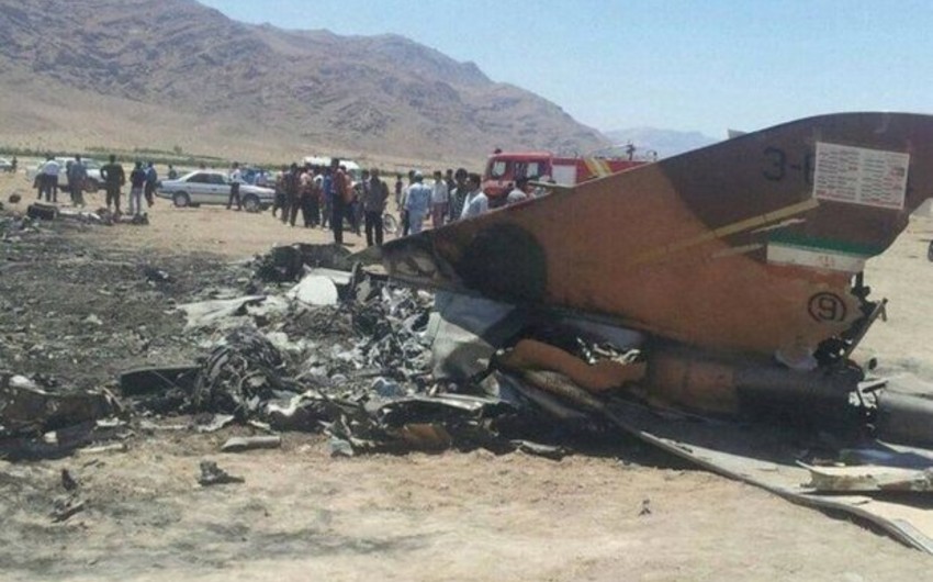 В Иране разбился истребитель