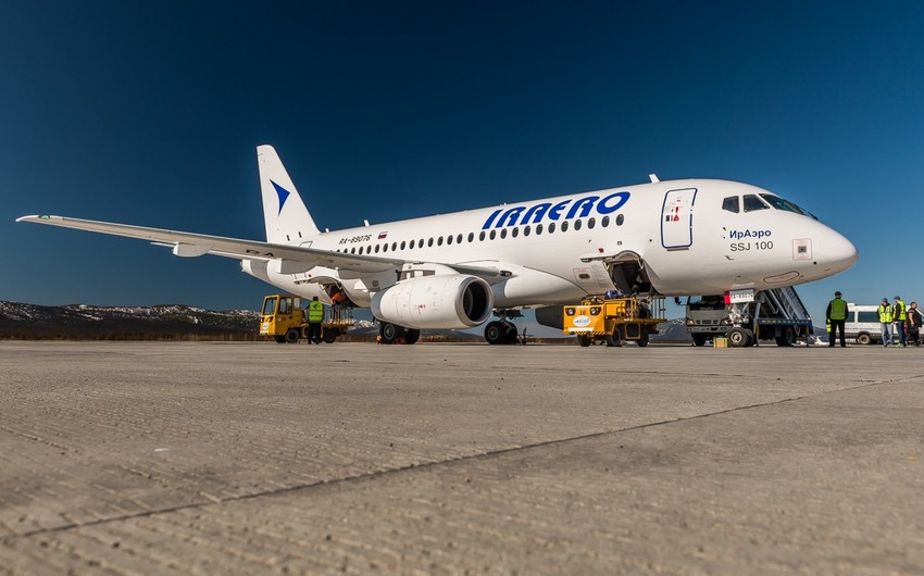 Russian IrAero airline launches flight from Omsk to Baku