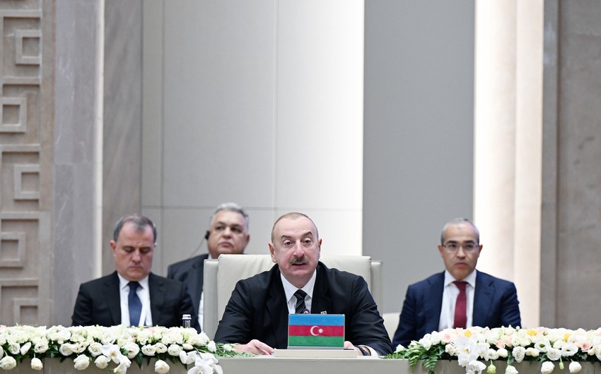 President: Transportation through Azerbaijani territory via East-West transport corridor has increased