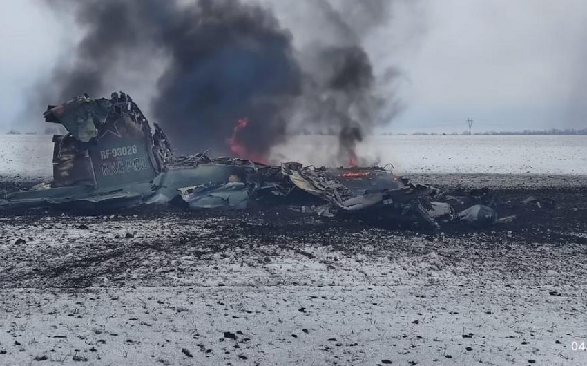 Donetsk səmasında Rusiyanın Su-25 qırıcısı vurulub