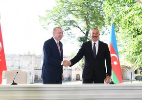 President of Azerbaijan expresses gratitude to Turkey
