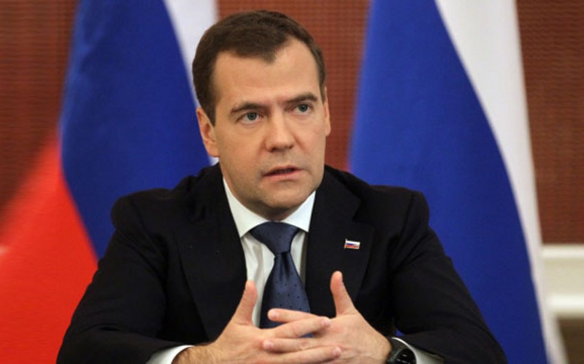 Медведев: Достигнута договоренность о возобновлении работы российско-азербайджанского Делового совета