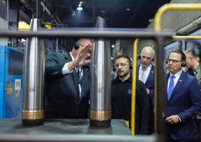 Zelenskyy visits ammunition plant in Scranton 