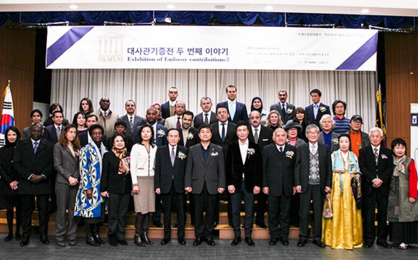 Azerbaijan represented at exhibition of foreign embassies in Korea