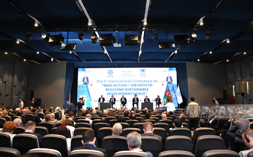 2nd day of conference on ‘Mine Action –Path to Reaching SDGs’ starts in Azerbaijan