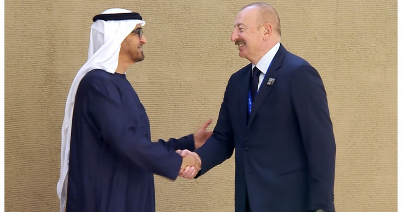 President of Azerbaijan Ilham Aliyev attends World Climate Action Summit
