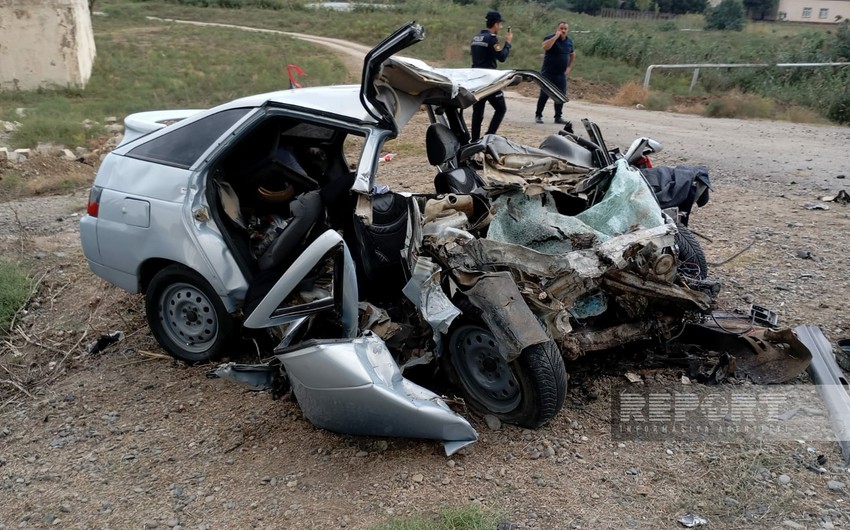 В Билясуварском районе произошло тяжелое ДТП, погибли пять человек