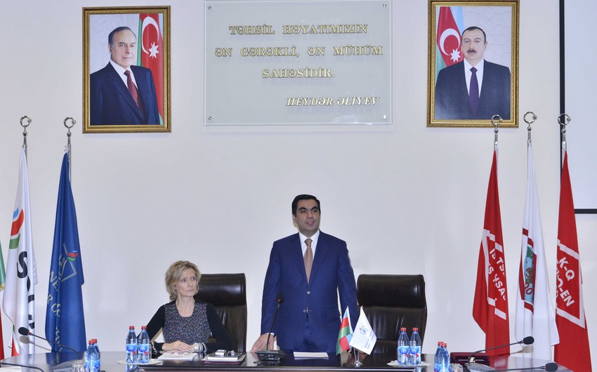 ​Посол Германии в Азербайджане представила презентацию в Бакинской Высшей Школе Нефти