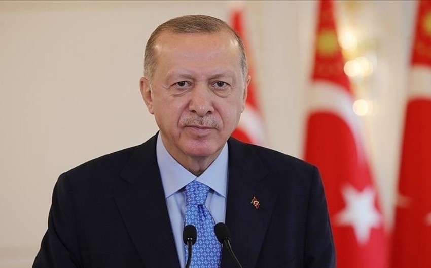 Opening of Zangazur corridor is political issue, says Erdogan