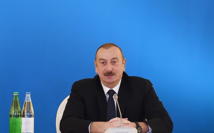 Президент Ильхам Алиев: Южный газовый коридор является проектом энергетической диверсификации