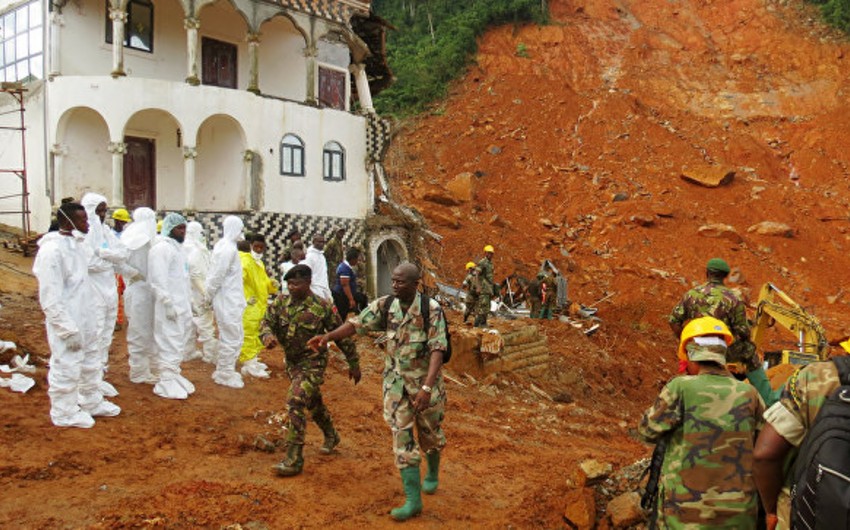 Число погибших в результате схода оползня в столице Сьерра-Леоне достигло 461