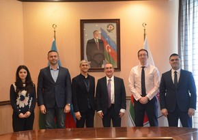 Azerbaijan's NOC hosts meeting with University of Hertfordshire representatives