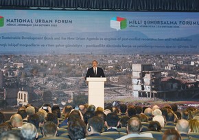 President: Despite completely destroyed territories, Azerbaijan offered peace to Armenia