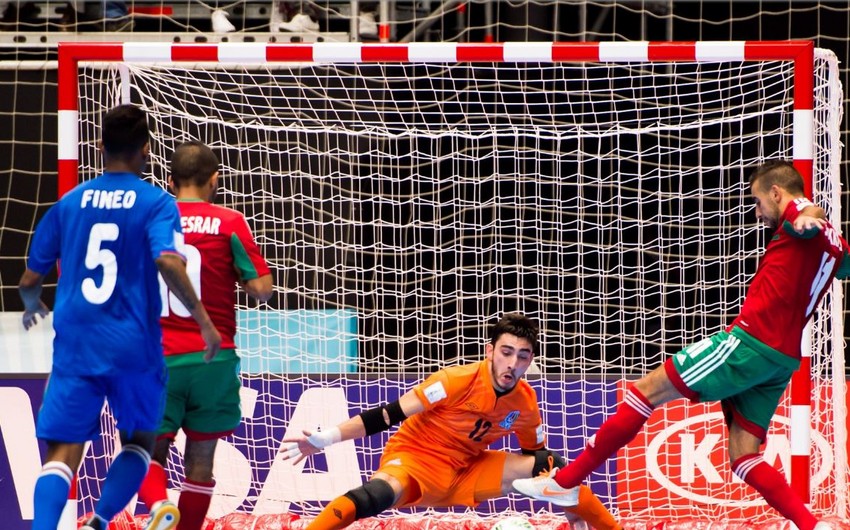 Azerbaijani futsal team goalkeeper: Moroccan team surprised us with nothing