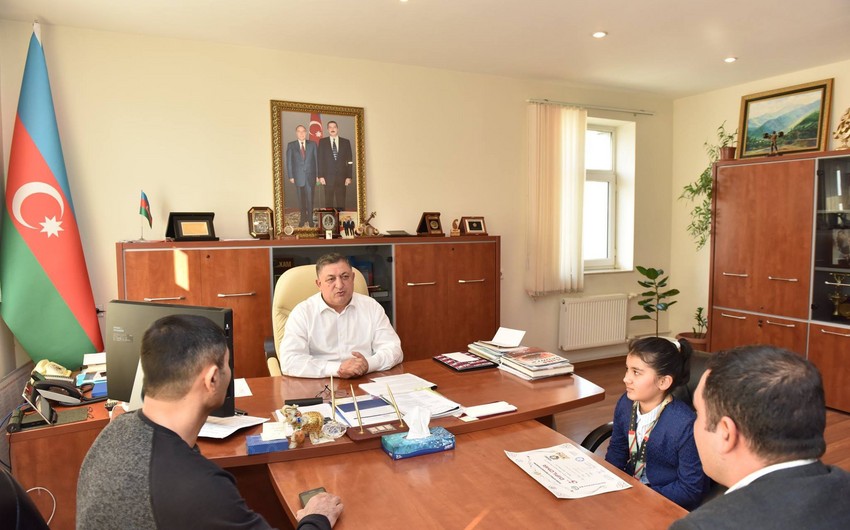 Deputy Minister receives Zahra Salmanli