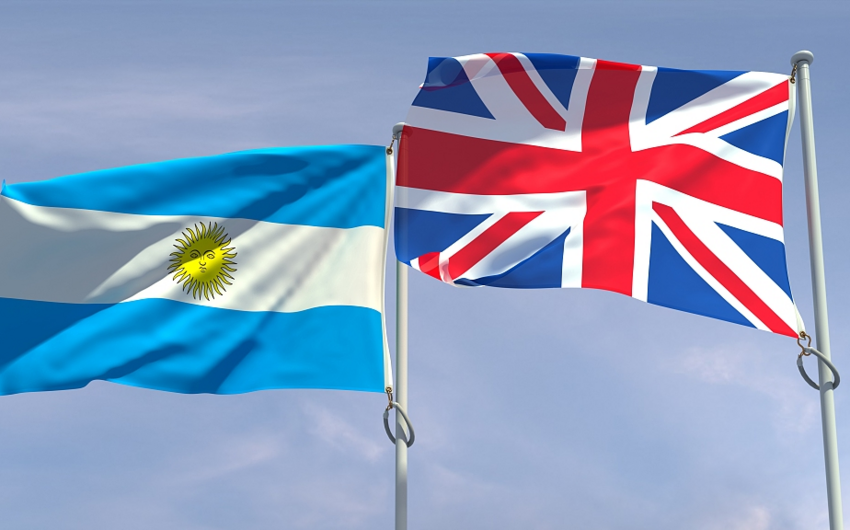 Argentina Böyük Britaniyaya nota verib