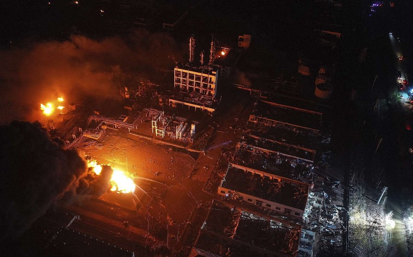 Число жертв взрыва на химзаводе в Китае выросло до 64 человек - ВИДЕО - ОБНОВЛЕНО