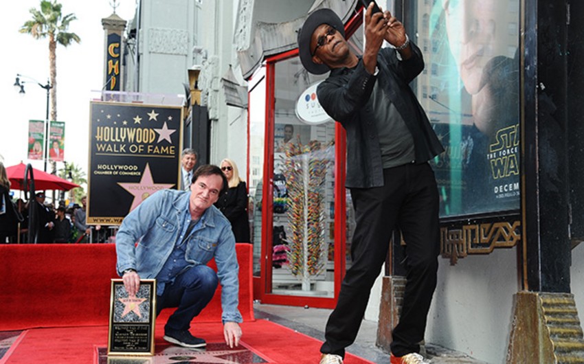​Tarantino gets star on Hollywood Walk of Fame