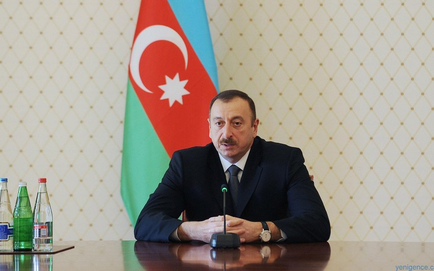 President Ilham Aliyev allocates 8 mln AZN for construction of highway in Guba district