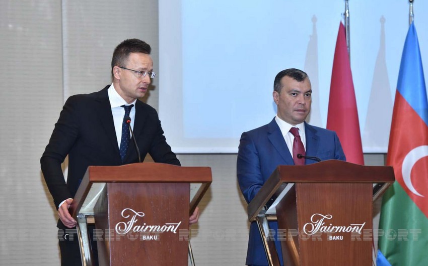 Azerbaijani minister offers creation of infrastructure to connect Southern Gas Corridor with Hungary 