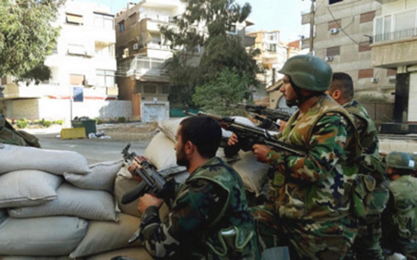 ​Сирийская армия освободила город Эль-Карьятейн