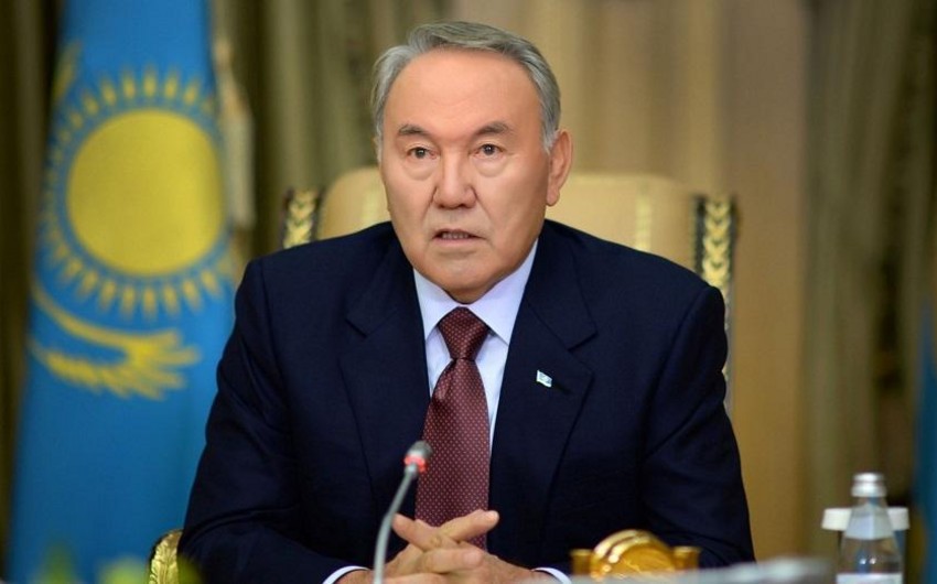 Нурсултан Назарбаев поздравил президента Ильхама Алиева