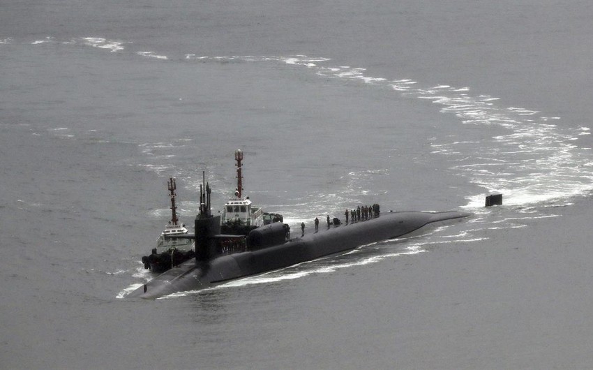 ABŞ-ın “Tomahawk” raketi ilə silahlanan sualtı qayığı Cənubi Koreya sahillərinə yan alıb